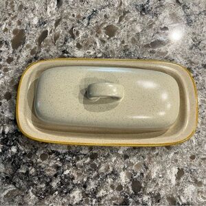 Hearthside Garden Festival Butter Dish & Lid